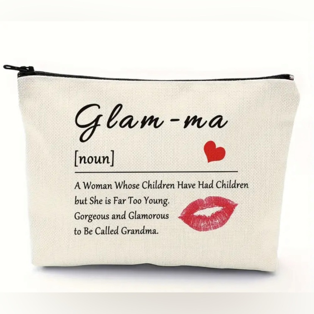 💄NWT COSMETIC BAG! GLAMMA💄